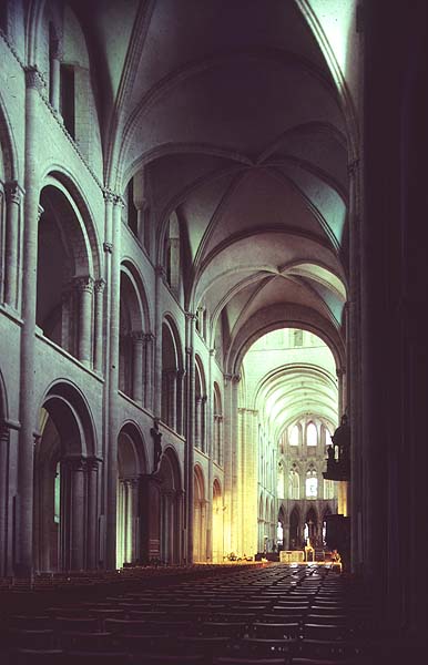 Interior, from west