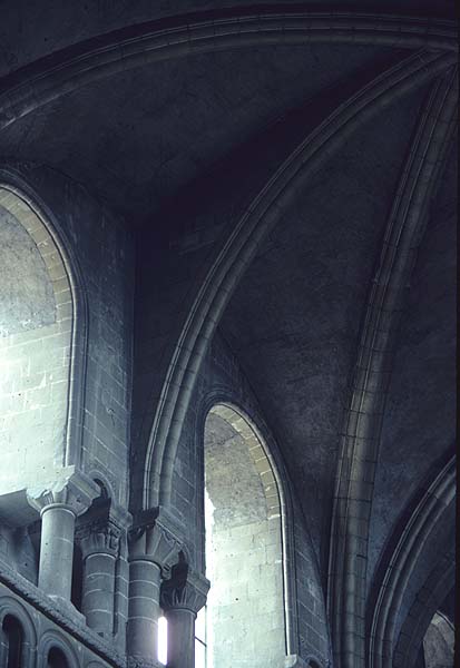 Interior, detail of vault