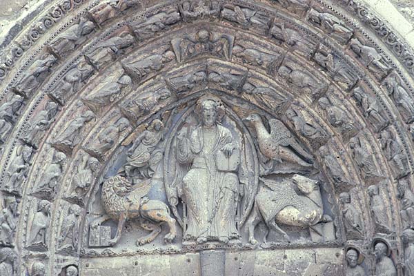 Exterior, west portal