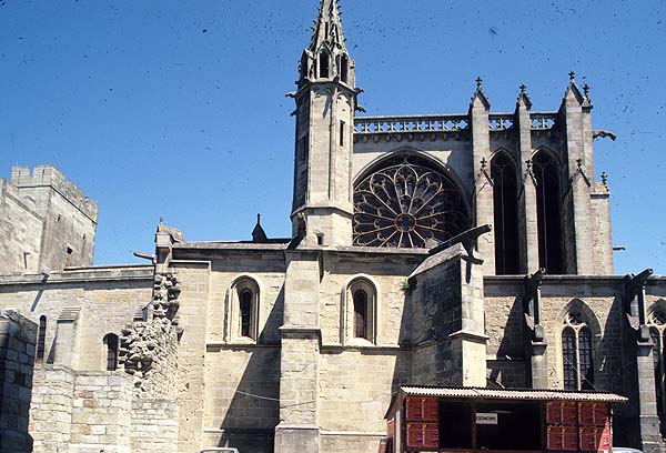 Exterior, south transept