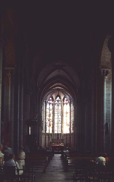 Interior, from west