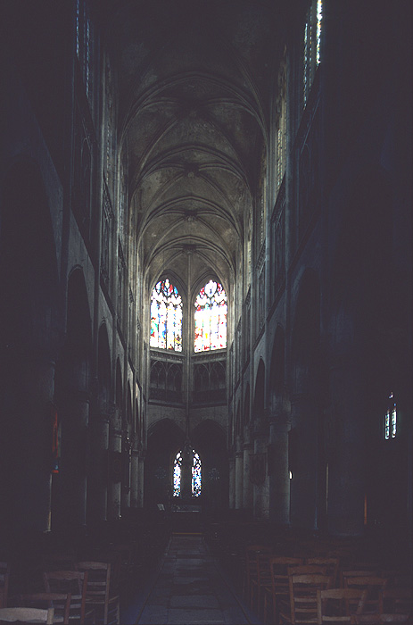 Interior, from west