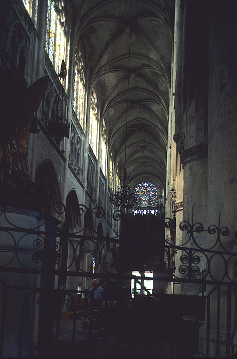 Interior, from east
