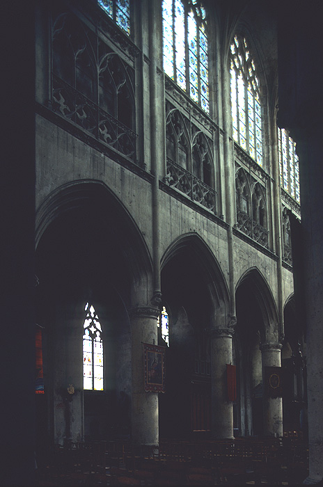 Interior, north wall