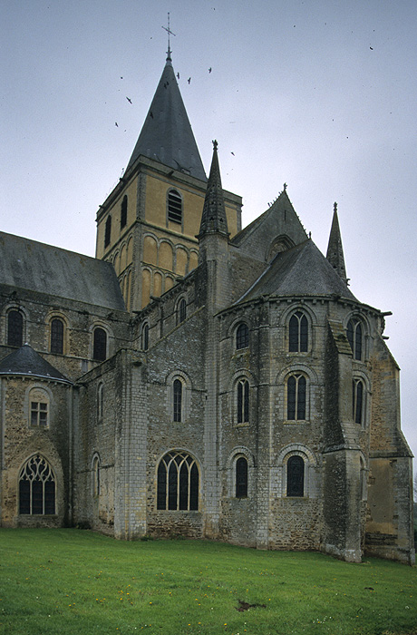 Exterior, apse