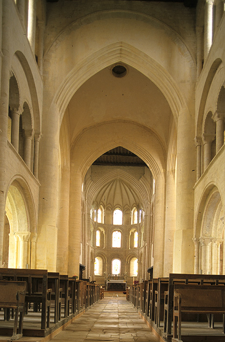 Interior, from west