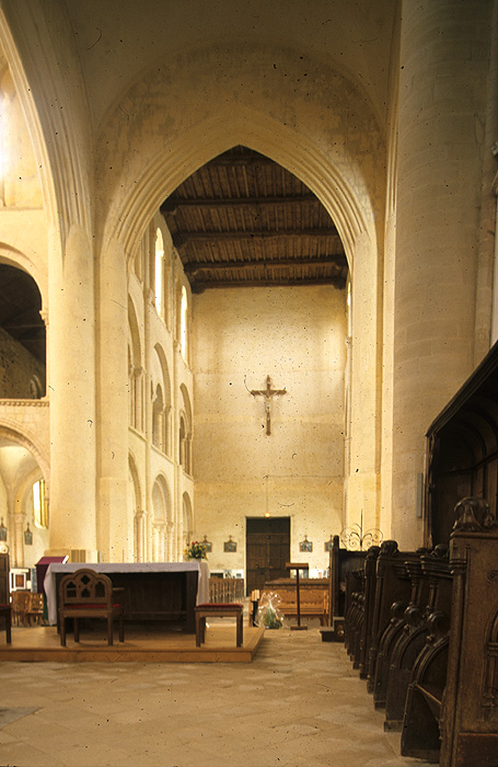 Interior, from east
