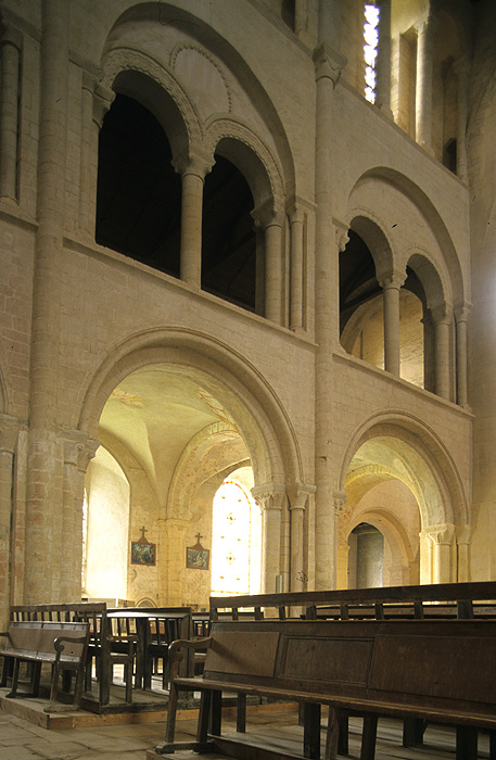 Interior, north wall