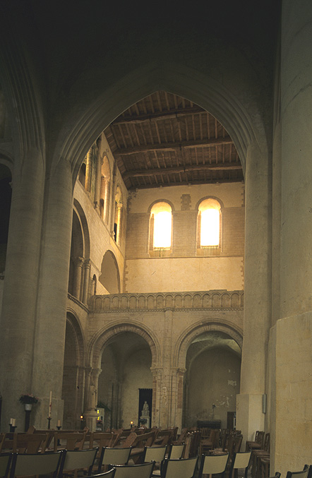 Interior, south transept