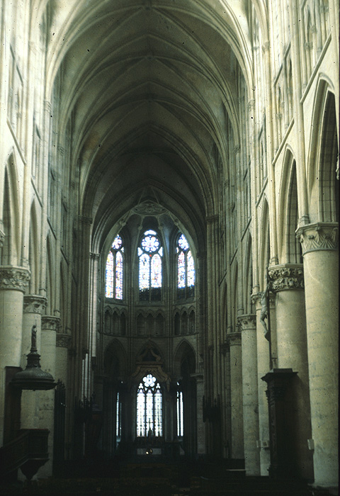 Interior, from west