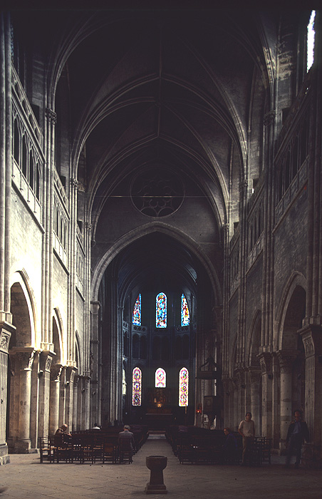 Interior, from west