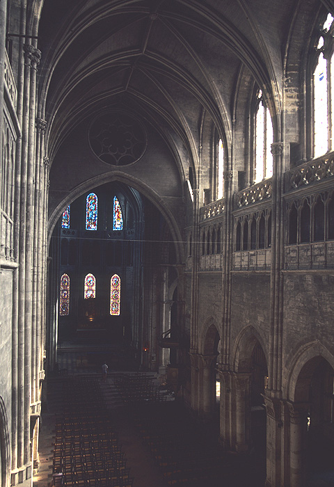 Interior, from west balcony