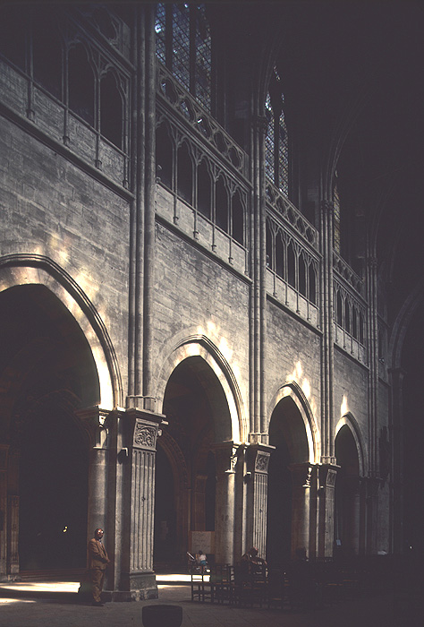 Interior, north wall