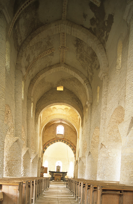 Interior, from west