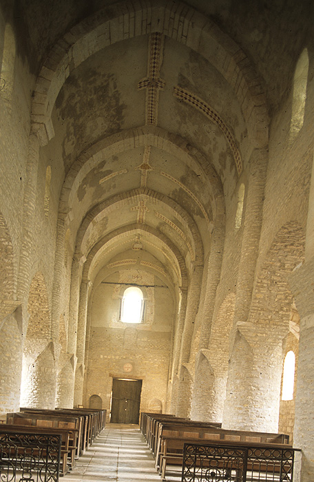 Interior, from east