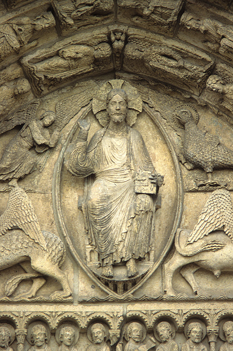 Exterior, Christ in majesty