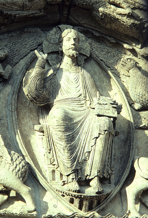 Exterior, Christ in majesty