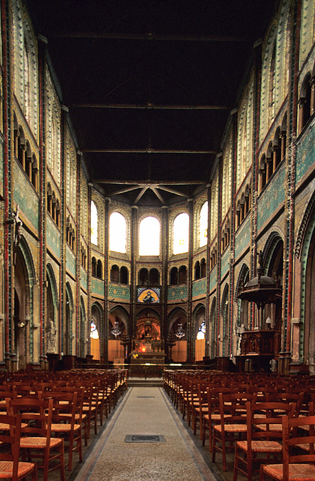 Interior, from west