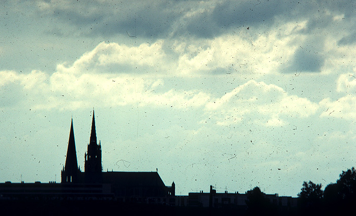 Exterior, from a distance