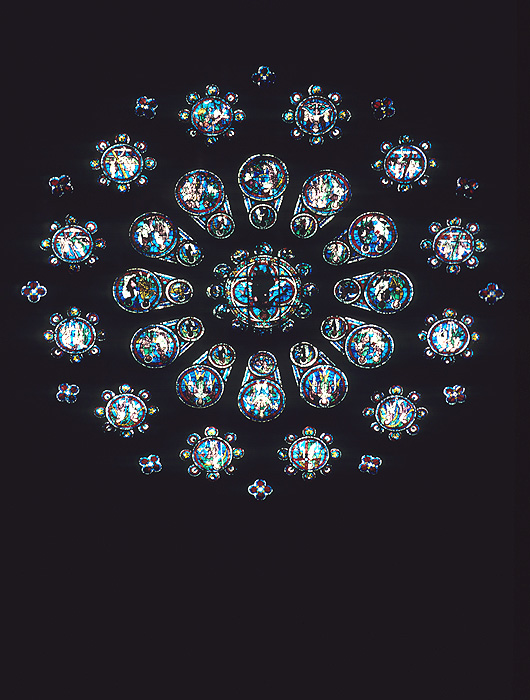 Interior, west rose