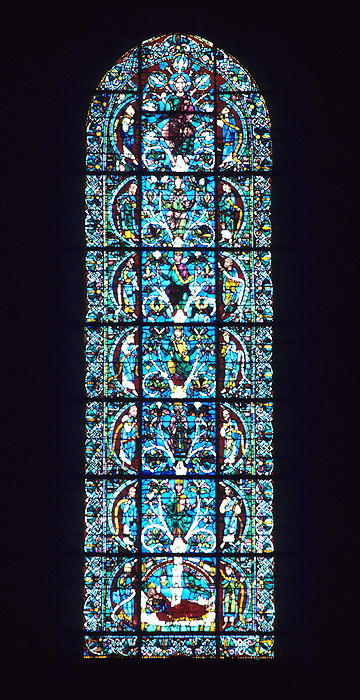 Interior, jesse window