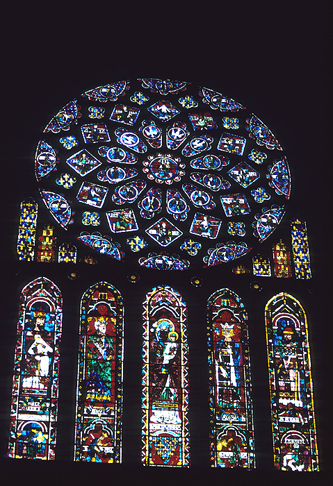 Interior, north transept