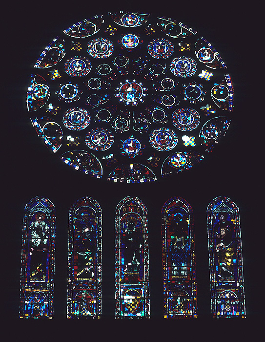 Interior, south rose