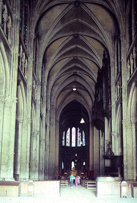 Interior, from west