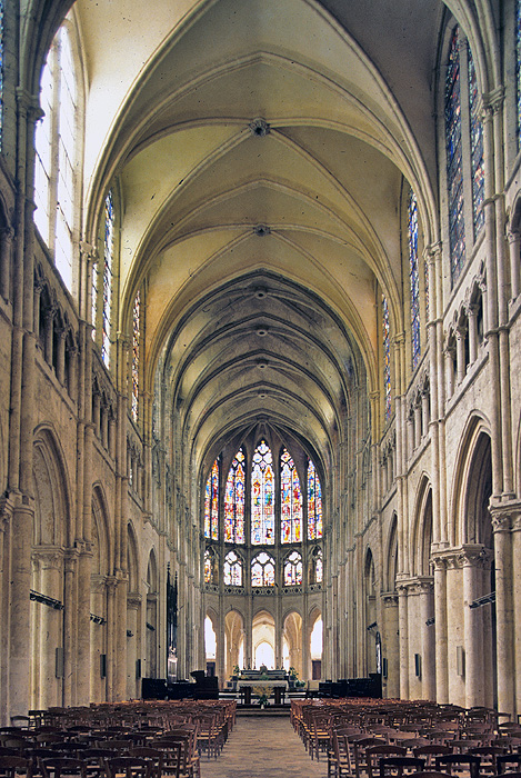 Interior, from west
