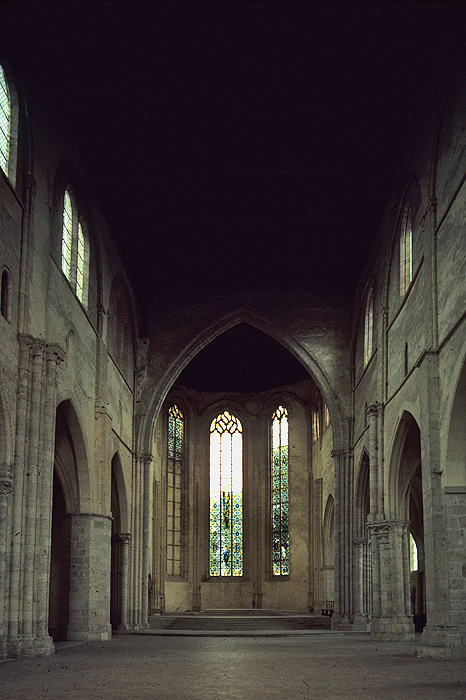 Interior, from west