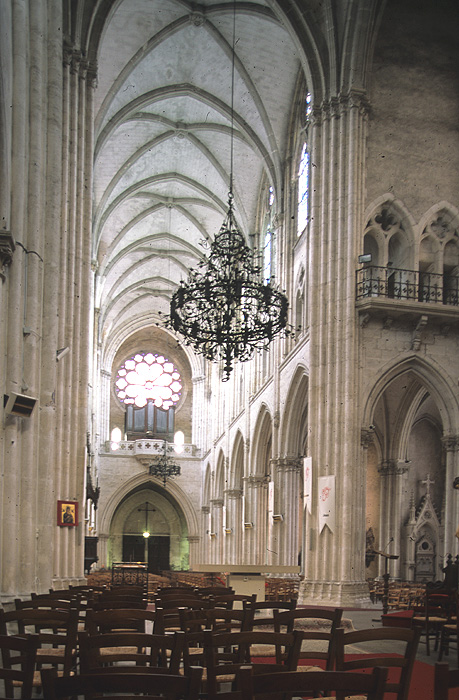 Interior, facing east