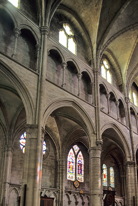 Interior, north wall