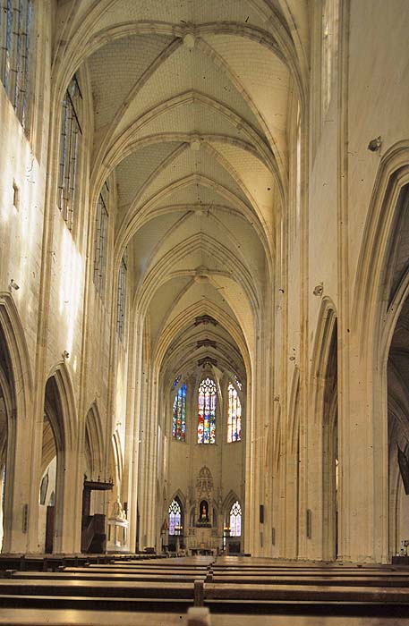 Interior, from west