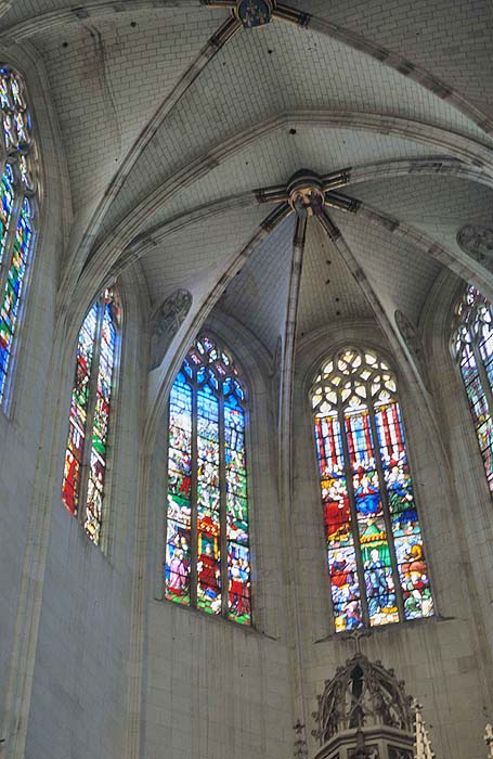 Interior, apse vault