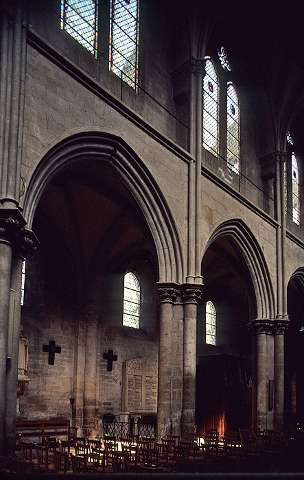Interior, north wall