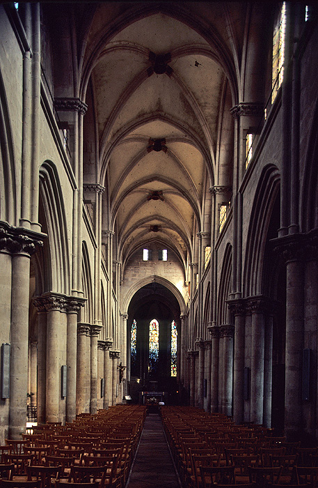 Interior, from west
