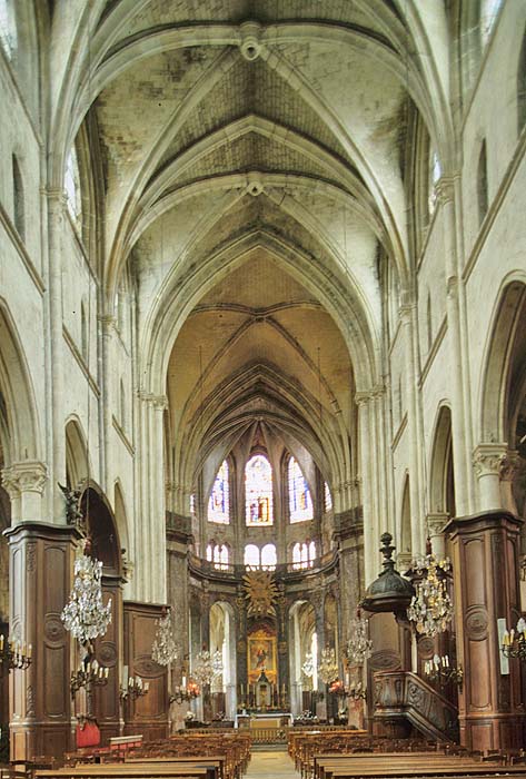 Interior, from west