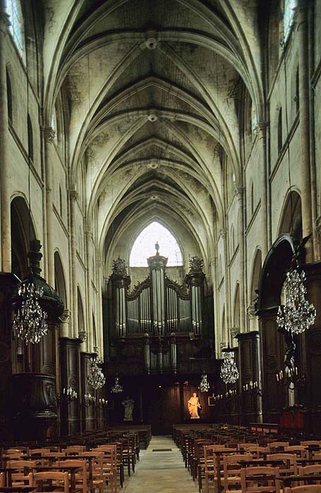 Interior, from east