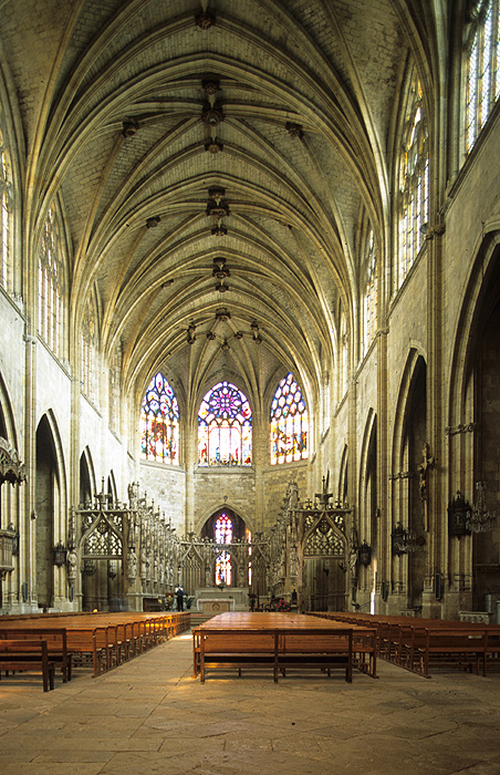 Interior, from west