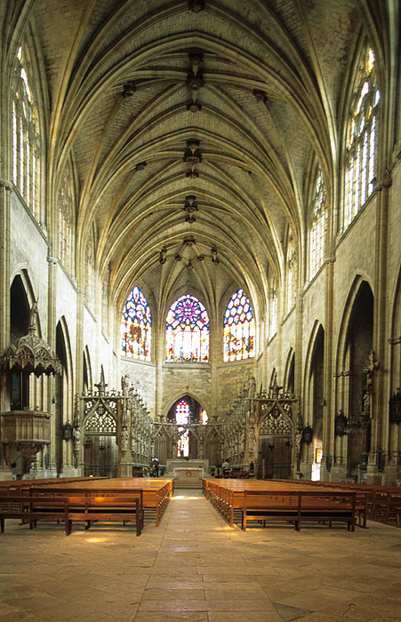 Interior, from east