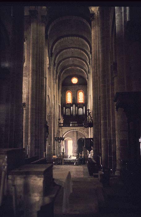 Interior, from east