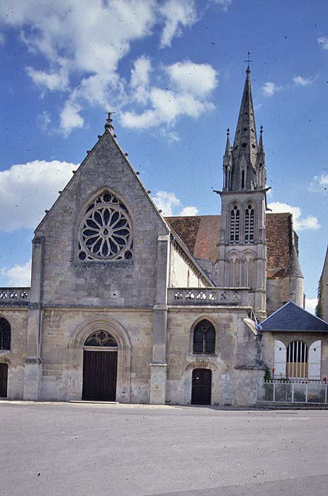 Exterior, from west