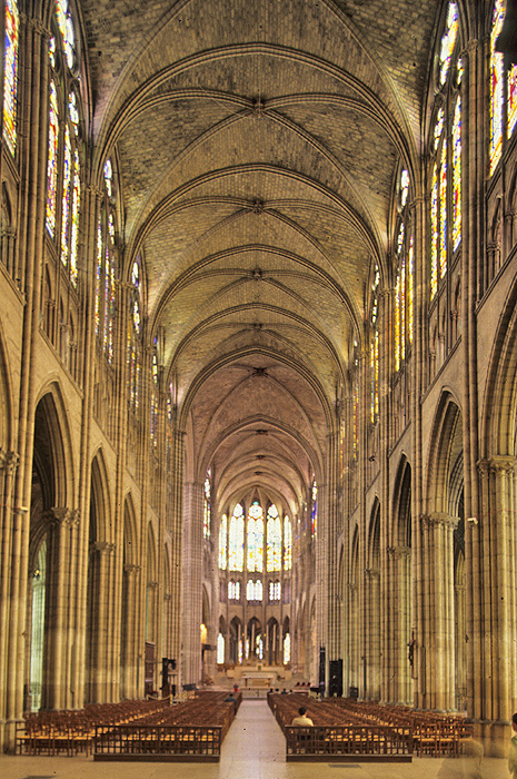 Interior, from west