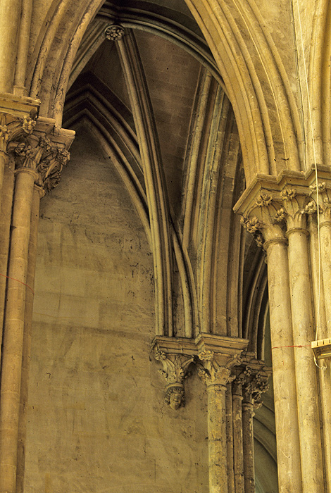 Interior, narthex detail