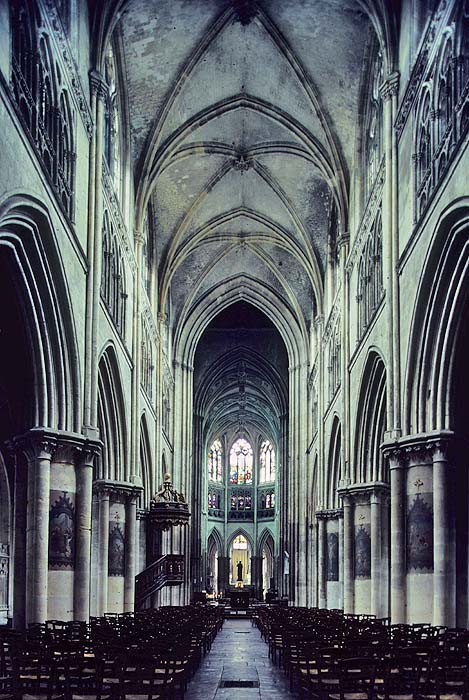 Interior, from west