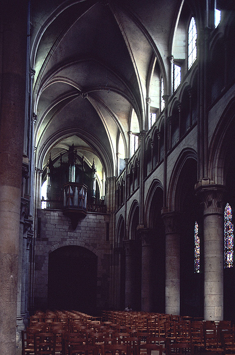 Interior, from east