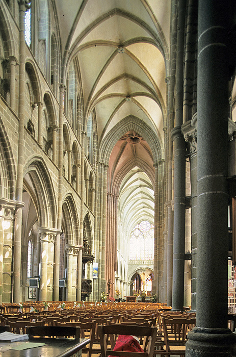 Interior from west