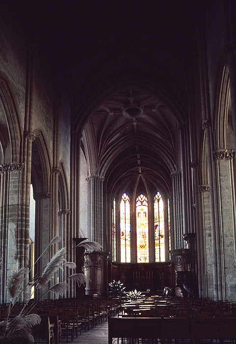 Interior, from west