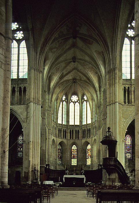 Interior, from west