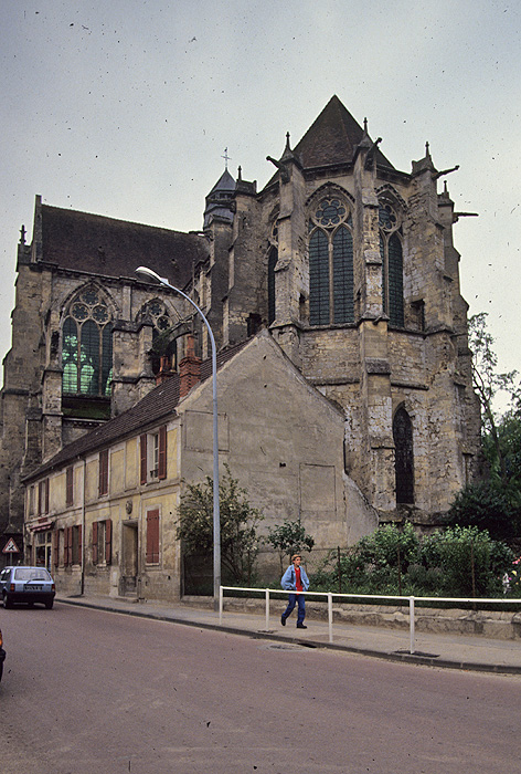 Exterior, apse